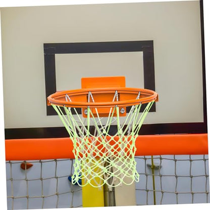BESPORTBLE Sturdy Luminous Basketball Net Outdoor Replacement for Rims Weather Resistant for Training Recreation Playground Use