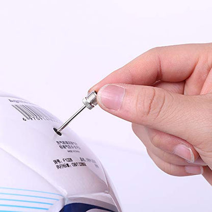 Stainless Steel Ball Pump Needle Air Pour Air Needle Sports Soccer Basketball Football Ball Pump Needle d Durability