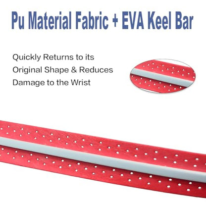 Pickleball Paddle Grip Tape, Pickleball Overgrip Tape Replacement Wrap Overgrip Pickleball Paddle Grip Tape for Pickleball, Tennis, Badminton, Squash - color: Red