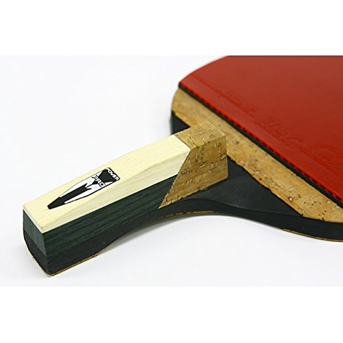 Champion XIOM M8.0P Ping Pong Racket Table Tennis Penholder Type for Professional + Key Ring