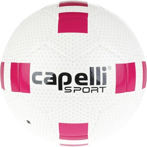 Capelli Sport Soccer Ball, Fusion II Cubes Team Ball for Youth and Adult Players, Outdoor and Indoor Training