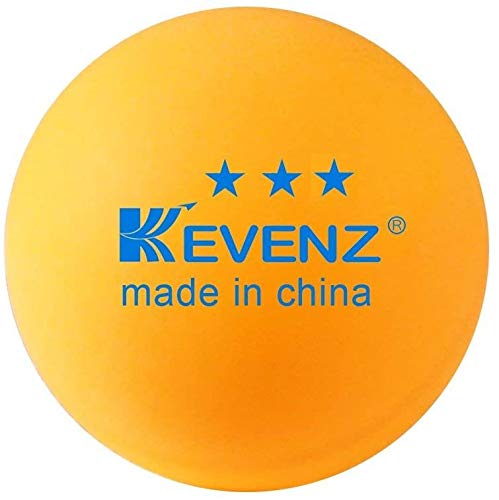 KEVENZ 3 Star Ping Pong Balls, 40+mm Advanced Table Tennis Ball, Bulk Outdoor Ping Pong Balls (Orange, White) - color: Orange, 1500-Pack