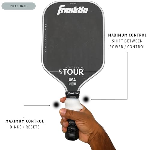 Pickleball Training Aid Designed for Power, Precision & Control | Multi-Position Grip Tool for Real-Play Feedback and Adjustable Fit | Enhances Comfort, Accuracy - 2 Pack - color: White