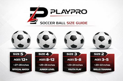 Elite Edition Soccer Ball - Training Soccer Ball – Durable TPU Outdoor Ball – Country Design (USA, Argentina, Brasil, Mexico, Portugal & More) - size: 3, style: USA - RED