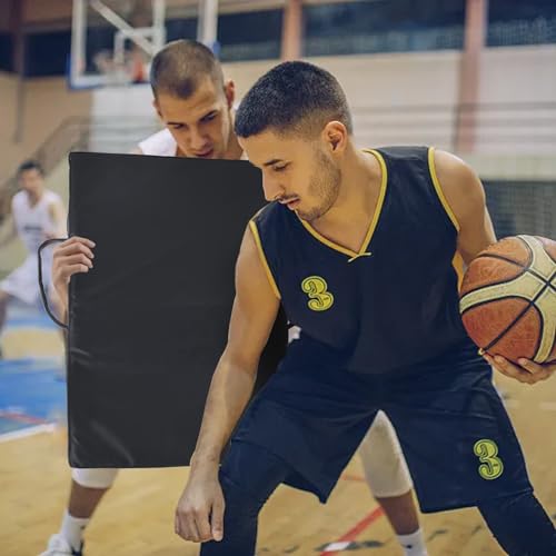 Boxing Pads Kicking Shields - Professional Blocking Training Pads for Martial Arts Muay Thai MMA Karate & Kickboxing - High-Density Padding with 5 Handles for Coaches Adults & Youth