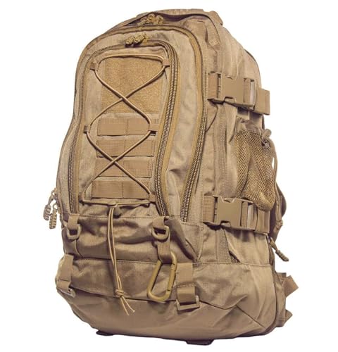 Miramrax Tactical Backpack Military Army Daypack - Assault Pack for Men Molle Backpacks Bug Out Bag 3 Day Pack for Hiking Camping Travel Hunting Rucksack Trekking Coyote - color: Coyote