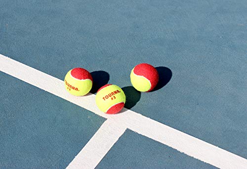 Tourna Low Compression Stage 3 Tennis Ball - style: 35 Pack