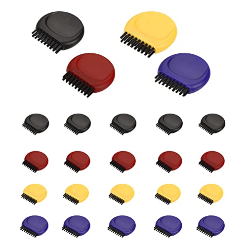20 Pcs Golf Club Groove Cleaner Pocket Golf Club Groove Brush, Golf Club Groove Cleaning Tool Mini Golf Club Brushes for Cleaning Golf Heads Golf Balls and Shoes