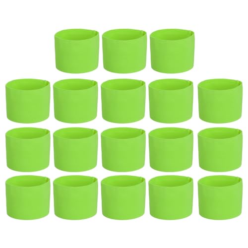 YOKIVE Captain Armbands, Elastic Armband Soccer Captain Arm Band - color: Fluorescent Green