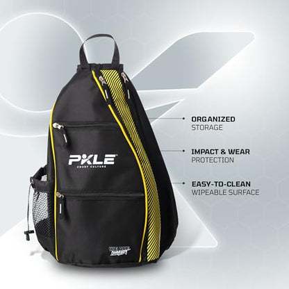 Pickleball Bag - Lightweight Pickleball Sling Bag, Storage for Paddles, Balls & Accessories - Travel-Ready Pickleball Gear Set