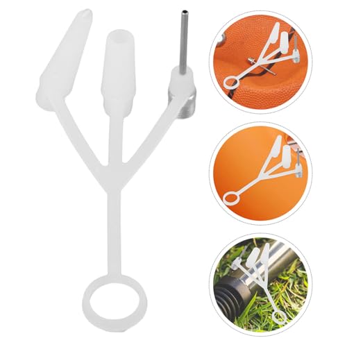 5pcs Metal Ball Pump Needles for Basketball Football Volleyball Lifebuoy, Small Replacement Inflation Needles Compatible with Air Pumps, Multi-Function Inflator Set for Sports