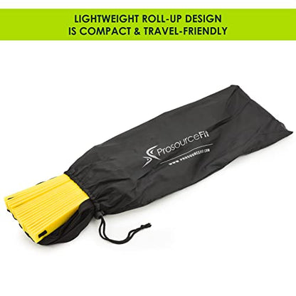 ProsourceFit Speed Agility Ladder 8, 12 and 20 Rung for Speed Training and Sports Agility Workouts with Free Carrying Bag - size: 20 rung