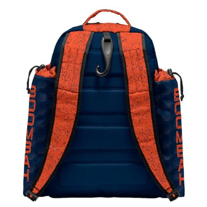 Boombah Gamer Bat Pack 3DHC - color: Navy/Orange