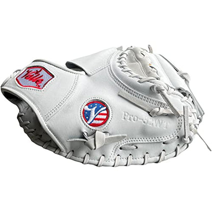 Valle Pro 32WT Kip Leather Weighted 32” Baseball Catcher’s Training Mitt