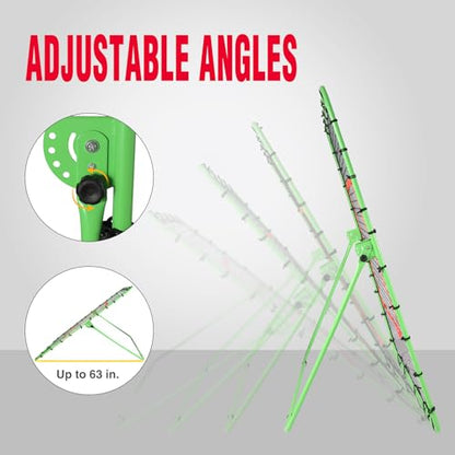 Baseball Rebounder Net,6x4FT Adjustable Pitch Back Baseball Rebounder for Softball Lacrosse, Pitching Throwing Catching Trainer Gifts