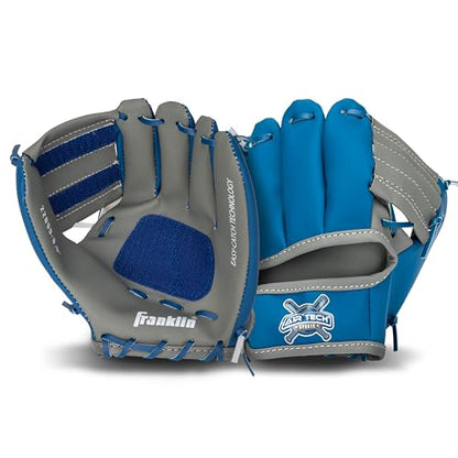 Franklin Sports Toy Baseball Glove - color: Grey/Navy