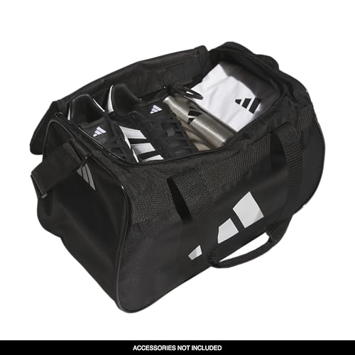 adidas Power Gym Bag – Lightweight Small Duffel - color: Black/White