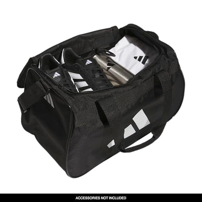 adidas Power Gym Bag – Lightweight Small Duffel - color: Black/White