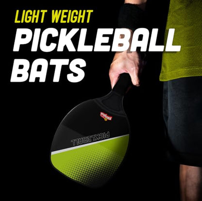 Swingball Pickleball Paddles Tether Tennis Game Set - Portable All-Surface Base, Durable, Easy Assembly, Indoor & Outdoor Games, Backyard Games for Kids, Active Play for Kids and Families, Ages 6+