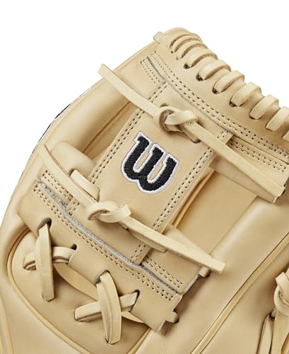 Wilson 2024 Classics Series A2000 Baseball Gloves - color: Blonde/Black, size: Infield - 11.5"