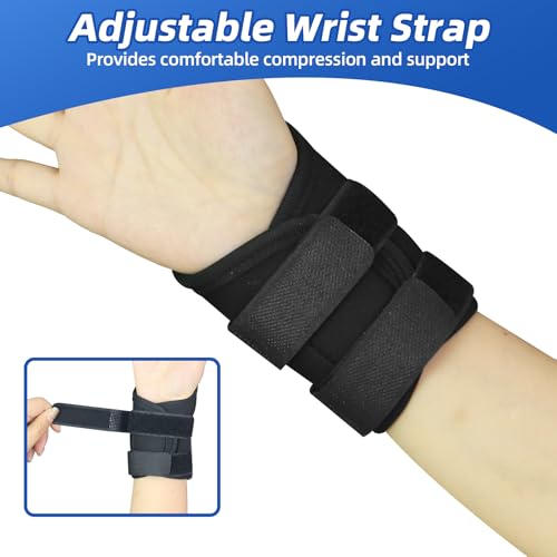 Wrist Brace for Beginners,Wrist Trainer for Golf Swing Practice Wrists Fixation Band Corrects,Adjustable Golf Wrist Training Aid with Splint for Left/Right Hand