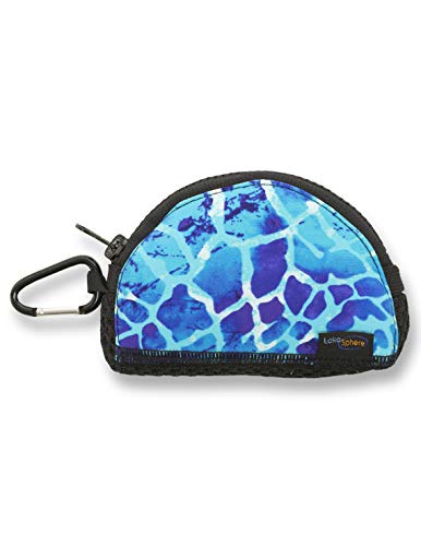Mouthguard Case with Carabiner Clip - color: Wild Blue