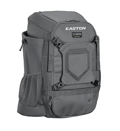 Easton Easton | Walk-off Ethos Backpack Equipment Bag | Baseball & Softball | Multiple Colors - color: Charcoal