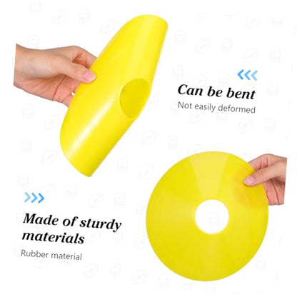 12 Belt 4 Cone Set Rugby Training Kit Football Flags for Boys and Girls Adults Soccer Equipment