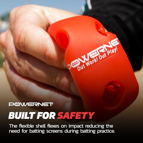 PowerNet Crushers & Weighted Balls, Softball Baseball Hitting Trainer for Improved Speed, Power & Coordination, Batting Practice Baseballs 24 Balls - style: Crushers & Baseballs