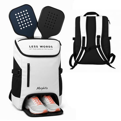 Performance Backpack – Sleek, Lightweight Bag for Padel, Pickleball, Travel & Everyday Use – Unisex Sports Style with Laptop Sleeve & Paddle Pocket