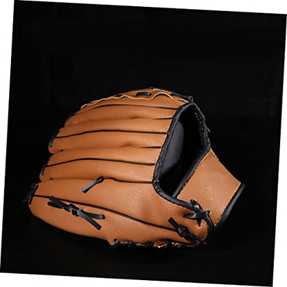 HANABASS 1pc Softball Gloves Thicken Infield Pitcher Infield Glove Sports Infielder's Glove Baseball Gloves