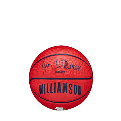 WILSON NBA Player Icon Basketballs - Size 3 and Size 7 - color: Zion Williamson, size: Size 3 - 22"