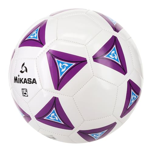 Mikasa Serious Soccer Ball - color: Purple/white, size: 5