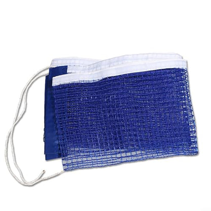 Table Tennis Net and Post Clamp Stand Kit, Easy Setup Pong Replacement Net for Practice and Fun, Blue