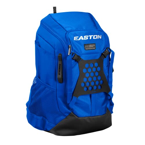Easton unisex-adult Walk-Off NX Backpack Equipment Bag |Baseball & Fastpitch Softball |Team Logo Panel|Multiple Colors - color: ROYAL-NX