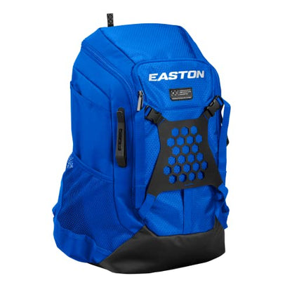 Easton unisex-adult Walk-Off NX Backpack Equipment Bag |Baseball & Fastpitch Softball |Team Logo Panel|Multiple Colors - color: ROYAL-NX