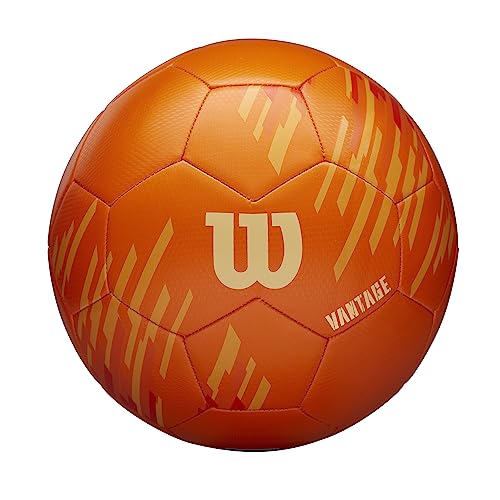 WILSON NCAA Vantage Soccer Balls - color: Orange, size: Size 5