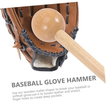 Wooden Mallet Men's Gloves Mittens The Gloves Men Gloves Baseball Tape Buggy Ball Glove Pool