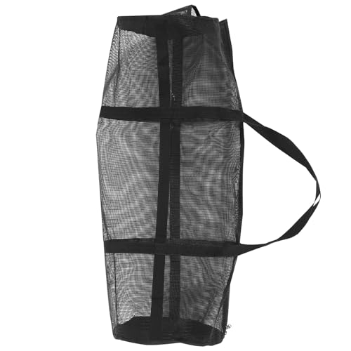 VICASKY Large Basketball Carrier Bag Mesh Sports Equipment Organizer with Shoulder Strap Portable Ball Pouch for Outdoor Team Training and Gym Use