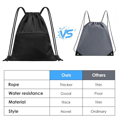 Sports Gym Drawstring Backpack Bag,Reusable Cinch Bag String Backpack for Basketball Soccer