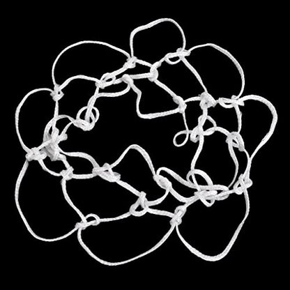 Basketball in the Dark Luminous Chinlon Hoop Replacement Goal Handmade Weave Joint Suitable for Children
