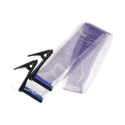SUPVOX 1set Portable Indoor Table Tennis Net Rack Lightweight Easy Setup Mesh for Home and Driveway Play Includes Table Tennis Serving Accessories