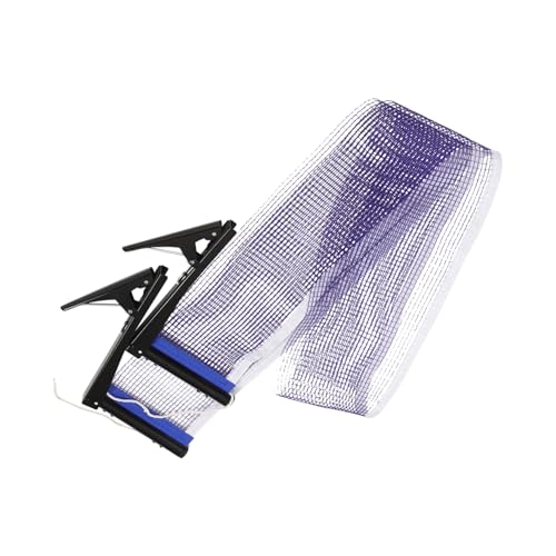 SUPVOX 1set Portable Indoor Table Tennis Net Rack Lightweight Easy Setup Mesh for Home and Driveway Play Includes Table Tennis Serving Accessories