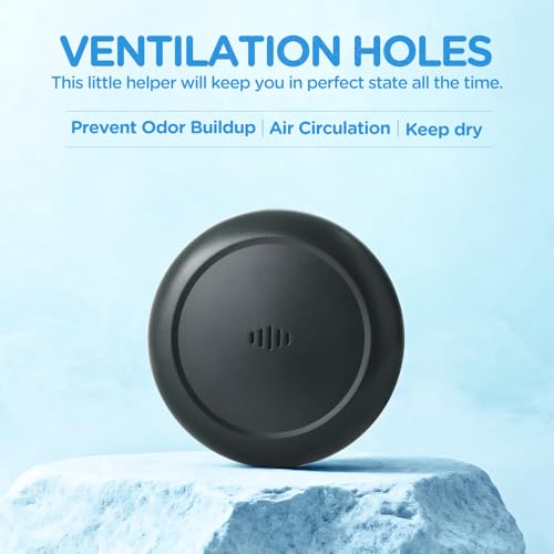 2 Pack Retainer Case Ultra-slim Aligner Case with Vent Holes Removable Inner Tray Silicone for Easy Cleaning (2Pack Black Blue) - color: 2Pack Black Blue