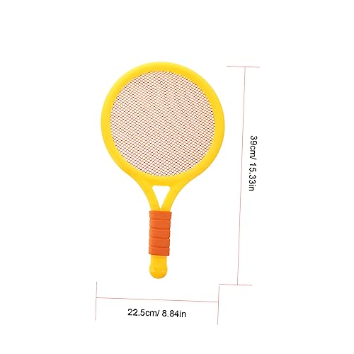 1Set Portable Badminton Racket for Rackets with Balls Lightweight Durable Outdoor Sports for Family Fun and Parent Interaction