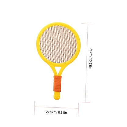 1Set Portable Badminton Racket for Rackets with Balls Lightweight Durable Outdoor Sports for Family Fun and Parent Interaction