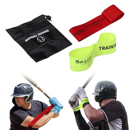 OTW Softball Baseball Swing Trainer, Training and Batting Hitting Equipment - style: 2 Bands