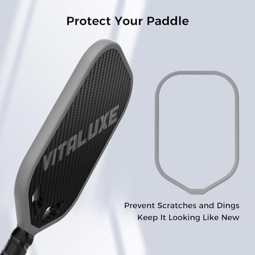T700 Raw Carbon Fiber Pickleball Paddle, Edgeless 3K Textured Carbon Friction Surface, Thermoformed Raquette Pickleball with Aerodynamic Design used for tournament, Power & Control & Spin Max - color: Red