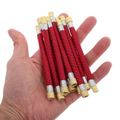 POPETPOP 10Pcs Portable Mini Pump Extension Hose Replacement for Inflatable Mattresses and Sports Balls Flexible Air Pump Hose for Bicycles Motorcycles and Pool Toys