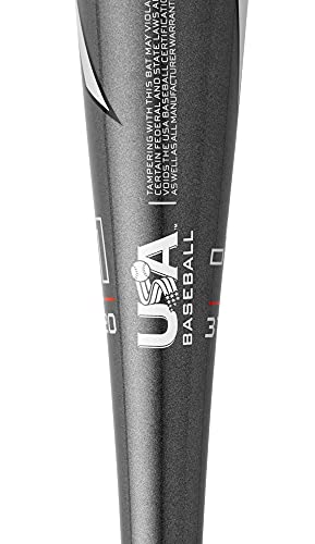 Mizuno B22-DUALITY -11 Big Barrel Youth USA Baseball Bat | 2022 | 2 5/8 in. Barrel | 2-Piece Hybrid Construction | CORTECH Barrel | Speed-Helix Grip